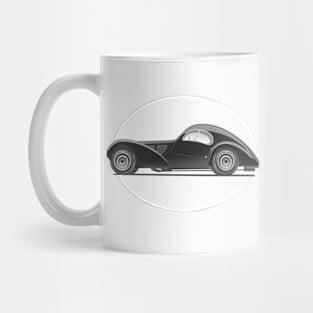 Retro Car Illustration Mug